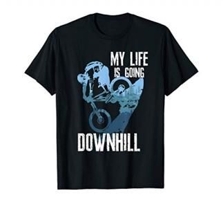 Life Behind Bars T-Shirt Biking Mountain Bike Enduro MTB T-Shirt