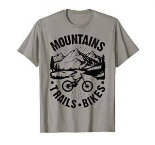 Mountain Biking Cycling Vintage Bicycle Bike Rider Cyclist T-Shirt