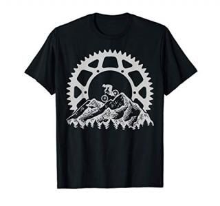 Mountain Biking Gear Retro Vintage Bicycle Bike Rider Gifts T-Shirt
