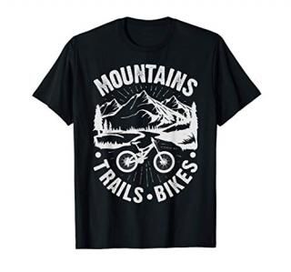 Mountain Biking Cycling Vintage Bicycle Bike Rider Cyclist T-Shirt