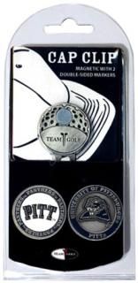 Team Golf 23747 University of Pittsburgh Golf Ball Marker Hat Clip