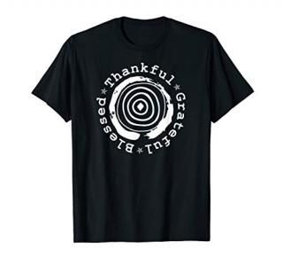 Thankful Grateful Blessed Graphic T-Shirt Men Women Kids