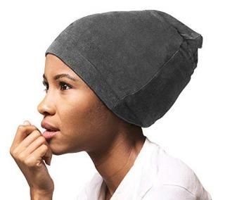 ADAMA Satin Lined Jersey Beanie Ultra Soft Fashionable Hipster Chic Satin Lining
