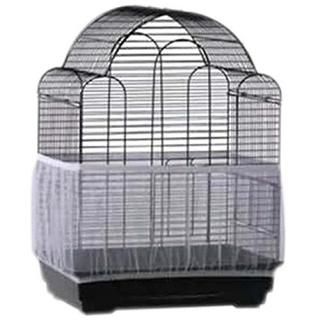 pranovo Bird Cage Seed Catcher Seeds Guard Parrot Nylon Mesh Net Cover Stretchy 