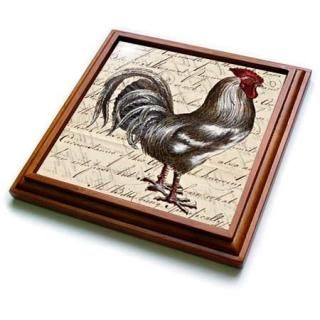 3dRose åԡ ˥ȥ ӥơ롼  8 by 8-Inch ֥饦 trv_298925_1