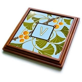 3dRose Russ Billington Υ- Ginkgo- ˥ V - ˥ V - ꥫ󥢡Ȥȥեȥ Gink