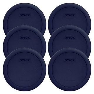 Pyrex Blue 4 Cup Round Plastic Cover - by Pyrex 