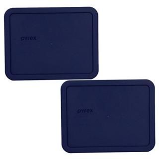 PYREX Blue 6-cup RECTANGULAR Plastic Cover 7211-PC by Pyrex