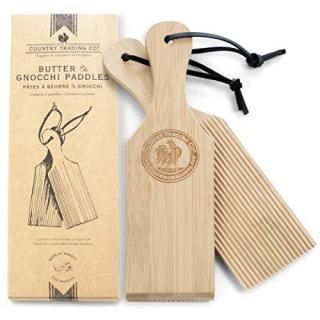 Gnocchi Boards and Wooden Butter Paddles to Easily Create Authentic Homemade Pas