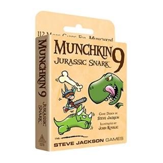 Steve Jackson Games SJG1570 Munchkin Jurassic Snark 9 Games