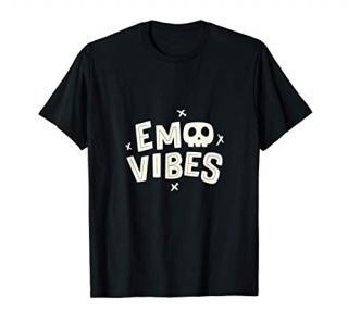 Emo Vibes Pastel Goth Emo Punk Clothes With Emo Goth Skull T-Shirt