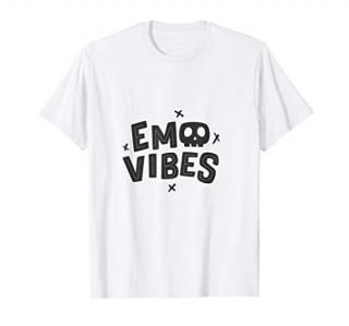 Emo Vibes Pastel Goth Emo Punk Clothes With Emo Goth Skull T-Shirt