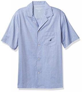 Nautica  Ⱦµ åȥ100% եȿ ܥ ѥޥȥå US  X-Large 顼 ֥롼