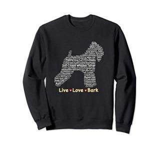 Wheaten Gifts for Women Mom Dad Family Man Girl Presents Sweatshirt