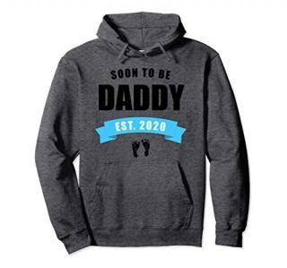 Dad To Be Present Gift First Time Dad Soon To Be Daddy 2020 Pullover Hoodie
