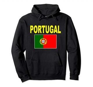Portugal Flag Hoodie Cool Portuguese Flags Gift Jacket Tee