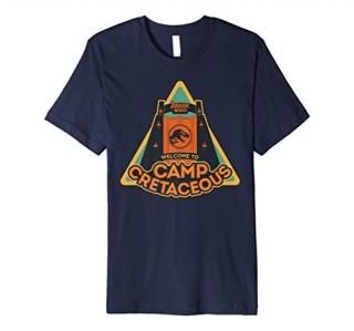 Jurassic World Camp Cretaceous Welcome Gates Premium T-Shirt