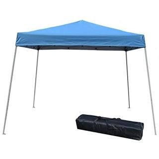 Impact Canopy 40000003 Slant Leg Canopy 10' x 10' Blue-No Sidewall