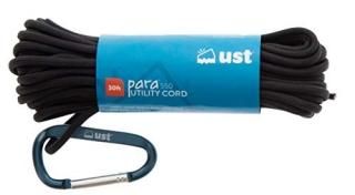 UST 30 Foot Paracord with 550lb Hank Heavy Duty Nylon Construction and Carabiner