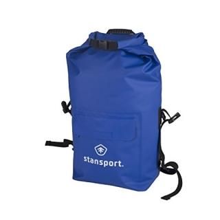 Stansport Waterproof Dry Gear Backpack 30 L 7.93 Gallon Blue 470