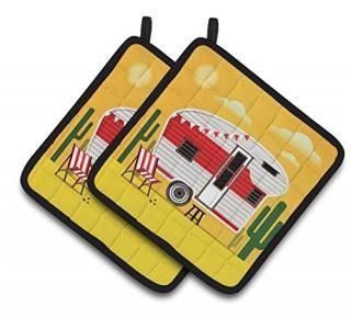 Caroline 's Treasures Greatest AdventureȥCamperΥڥݥåȥۥ7.5hx7.5?Wޥ顼