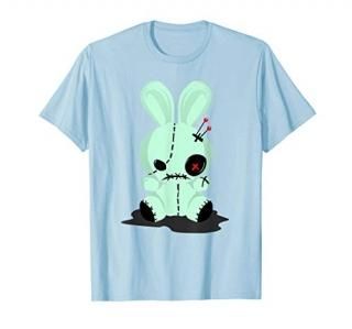 Pastel Goth Tshirts Green Voodoo Doll Shirt For Teens
