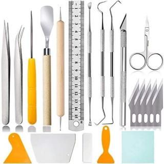 21 Pcs Craft Tools Set Vinyl Weeding Tools Craft Basic Set Craft Vinyl Tools Kit