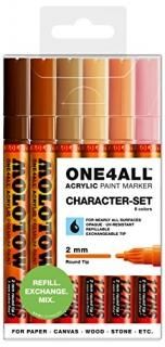 Molotow One4All 127 HS 6er Skin Set