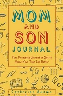 Mom and Son Journal Fun Prompted Journal to Get to Know Your Teen Son Better Fun