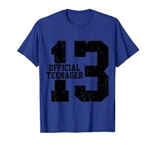 Officially a teenager shirt - happy 13th birthday shirt