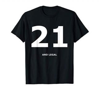 21st Birthday Funny 21 Bday T-Shirt