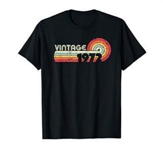 1972 Vintage Shirt Birthday Gift Tee. Retro Style T-Shirt