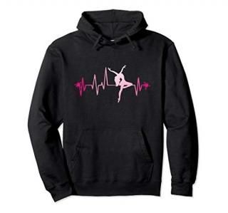 Dance Girl Heat Beat Sweatshirt Dancing Dancer Ballet Gift