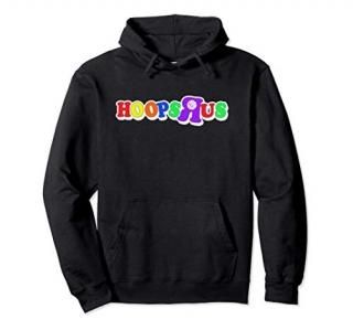 Girls Basketball Hoops R Us Funny Design for Teen Players Pullover Hoodie