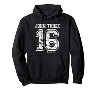 John 316 Christian Religious Salvation Gospel Bible Gift Pullover Hoodie