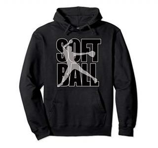 Girls Softball Pitcher Great Gift Teen Player Great Practice Pullover Hoodie