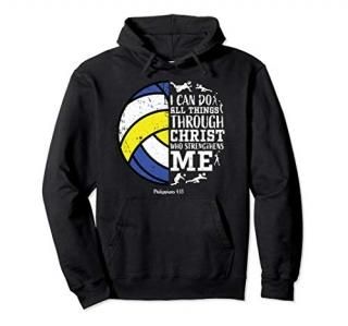 Volleyball Hoodies Teen Girls Women Youth Teens Men Gifts Pullover Hoodie