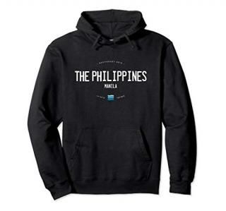 The Philippines Beach Waves Pullover Hoodie