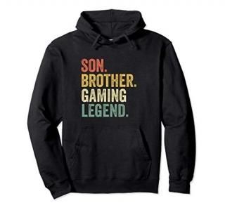 Gamer Gifts For Teenage Boys Shirts Teen Christmas Gaming Pullover Hoodie