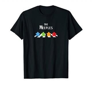 The Meeples Board Game Addict T-Shirt