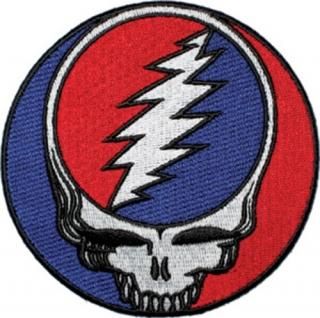 GRATEFUL DEAD Steal Your Face PATCH - Officially Licensed Classic Rock GDP Artwo