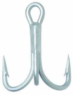 O'SHAUGNNESSY TREBLE HOOK 4X STRONG PERMASTEEL SIZE 3/025
