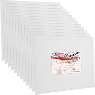 US Art Supply 12 X 12 inch Professional Artist Quality Acid Free Canvas Panels 1