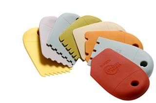 Mercer Culinary Silicone 8 Piece Plating Wedge Set Multicolor