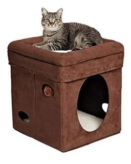 Curious Cat Cube Cat House/Cat Condo by MidWest Homes for Pets