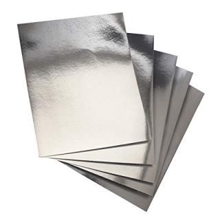 Silver - Metallic Foilboard - Shiny Silver