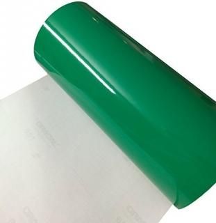 12 x 10 ft Roll of Glossy Oracal 651 Green  Adhesive-Backed Vinyl for Craft Cutt