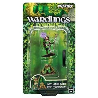 Wizkids Wardlings Boy Druid with Tree Companion painted fantasy miniatures set W