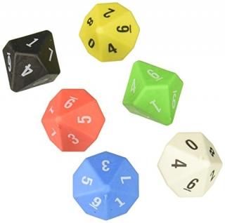 10-Sided Dice 6-Pack
