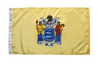 Annin Flagmakers 143660 New Jersey Nylon State Flag